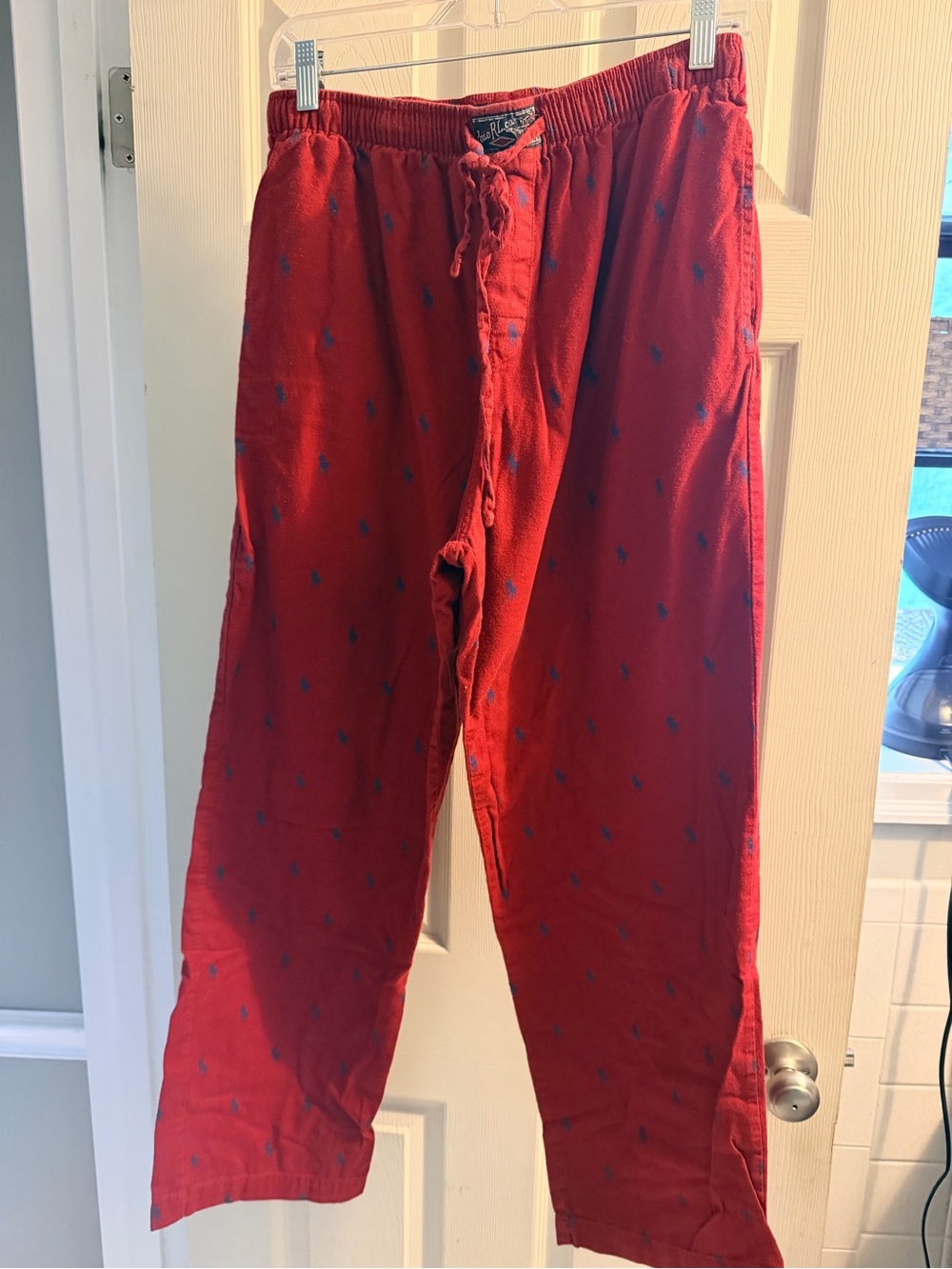 Polo by Ralph Lauren Burgundy Pajama Pants with Navy Pony